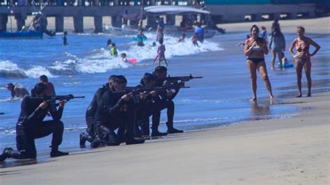 Violencia En Acapulco Marina Realiza Operativos Hasta Debajo De Las