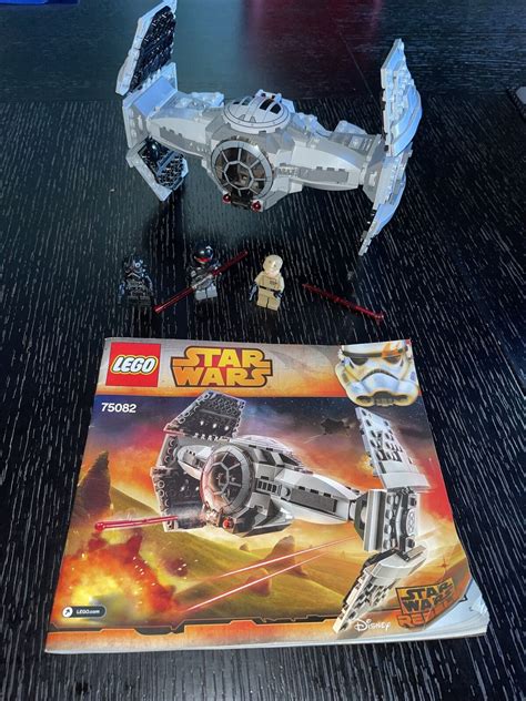 Lego Star Wars Tie Advanced Prototype 75082 Discontinued Rebels Kenobi