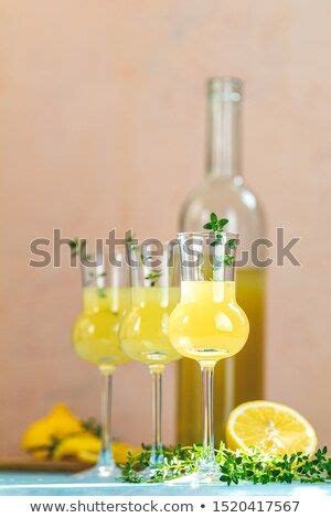 Limoncello With Thyme In Grappas Wineglass