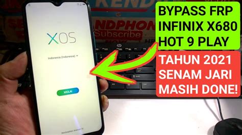 Bypass Frp Google Account Infinix Hot Play Senam Jari Saja Done