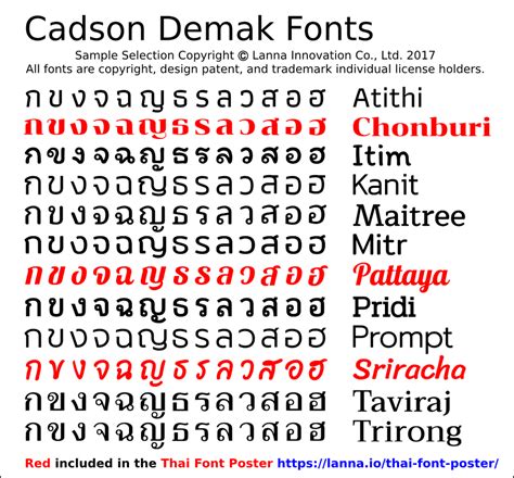 Thai Unicode Font