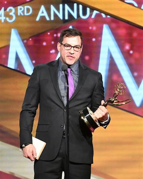 Actor Tyler Christopher speaks onstage at the 43rd Annual Daytime Emmy ...