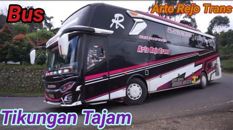 HUNTING BUS PARIWISATA JLN PANGALENGAN Trek Tikungan Tajam YouTube