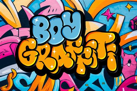 Download Boy Graffiti Font | MerchArts