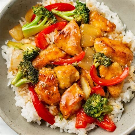 Teriyaki Chicken Stir Fry • Salt And Lavender