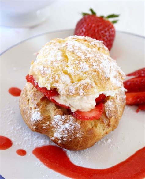 Strawberry Cream Puffs Recipe Eatwell