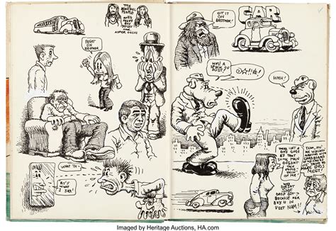 R Crumb Drawings