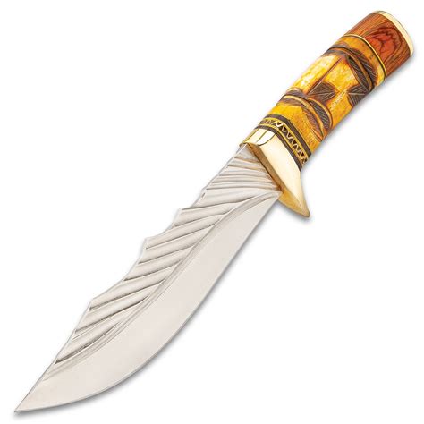 Timber Rattler Nairobi Hunter Knife With Sheath