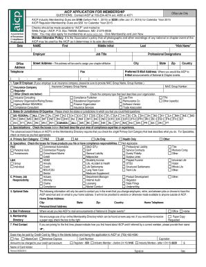 Fillable Online Aicp Membership Application In Adobe Acrobat Pdf