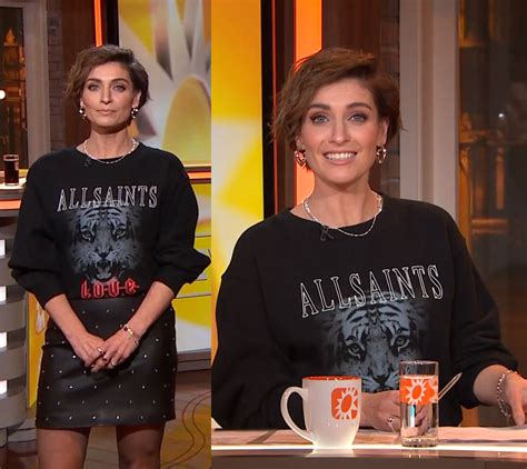 Vivienne Van Den Assem Draagt Deze Trui Van Allsaints Bij Rtl Boulevard