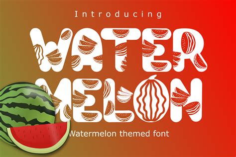 Watermelon Font By Bold Point Creative Fabrica