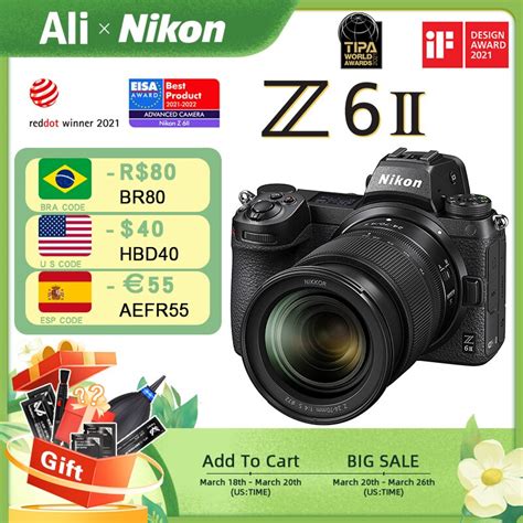 Nikon Z Ii Fx Format Mirrorless Camera C Mera Digital Opcional Nikkor