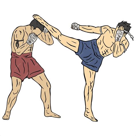 Muay Thai Techniques Poster