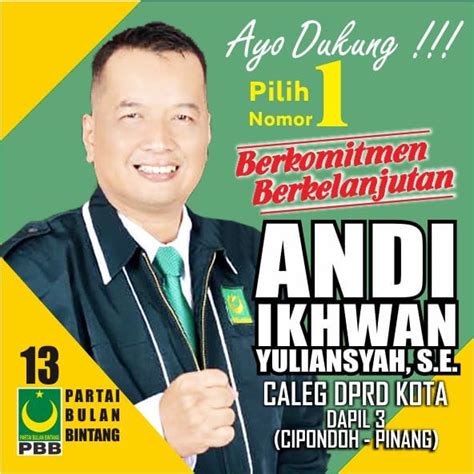 Program Andi Ikhwan Yuliansyah Caleg Nomor Urut 1 Dari Partai Bulan