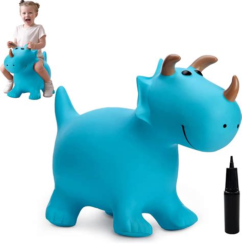 Everich Animal Hopper For Kids Dinosaur Bouncy Jumping Horse Toys