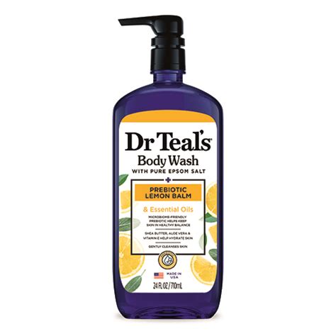 Dr Teals Body Wash Prebiotic Lemon Balm Ml Wholesale Beauty Hub