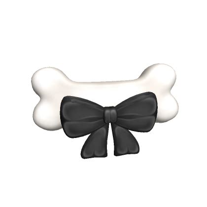 Pretty Bone Hairclip Black Roblox