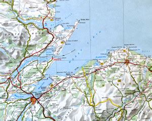 Moray Firth Michelin Scotland map | Scotiana