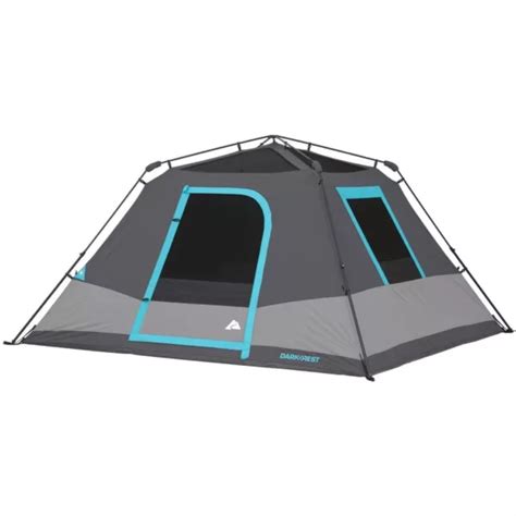 Ozark Trail 6 Person Dark Rest Instant Cabin Tent Tents Sales