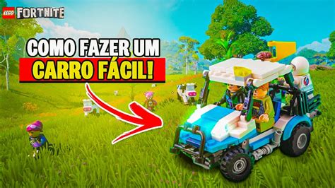 COMO FAZER UM CARRO NO LEGO FORTNITE JEITO MAIS FACIL YouTube