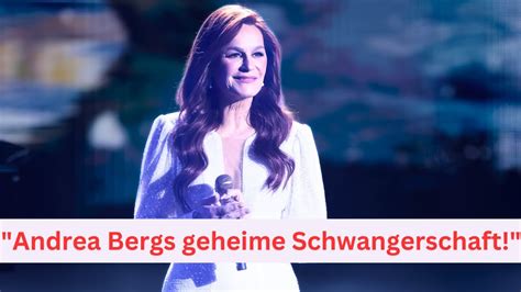 Andrea Berg Ihre geheime Schwangerschaft enthüllt YouTube