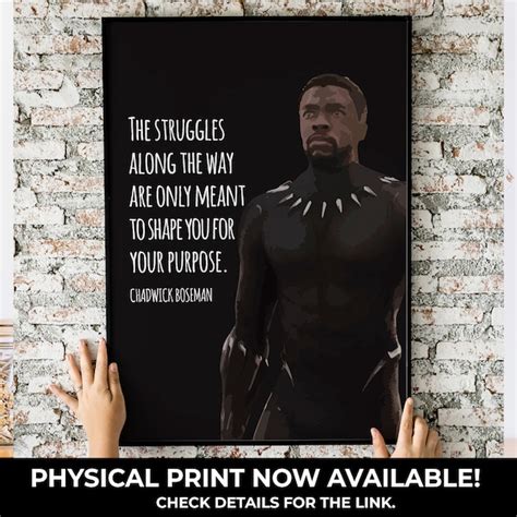 Chadwick Boseman Art Etsy