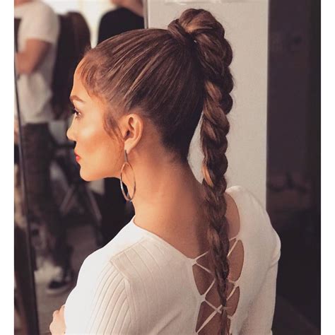 ponytail hairstyles    ponytail styles glamour