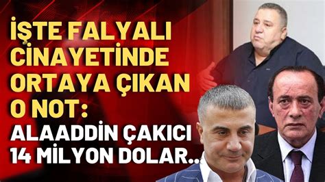 Sedat Peker ifşa etmişti Halil Falyalı cinayetinde Alaaddin Çakıcı nın