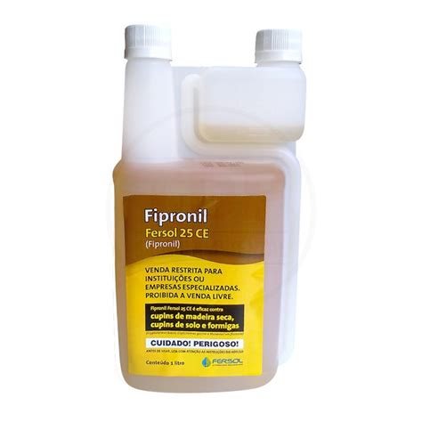 Fipronil Fersol 25ce 1 Litro Tdp Pragas