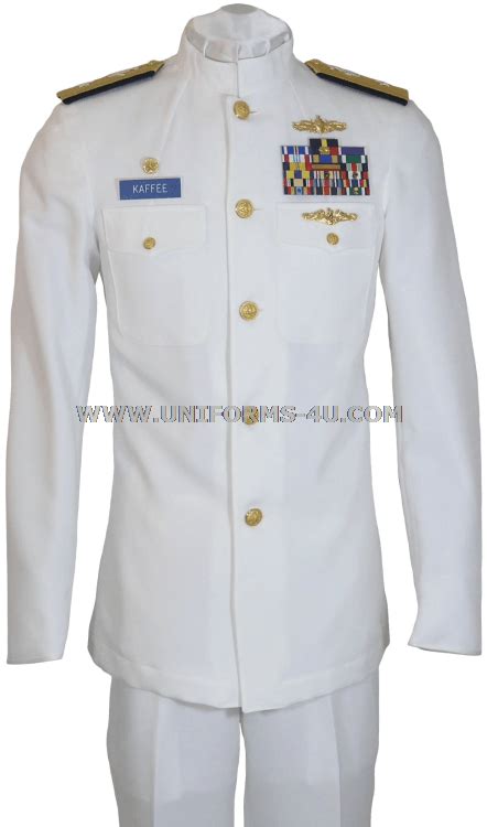 U S Navy Male Officer Service Dress White Uniform