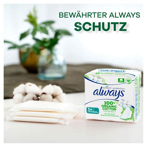 always Ultra Binde Cotton Protection Night mit Flügel 9 St dauerhaft