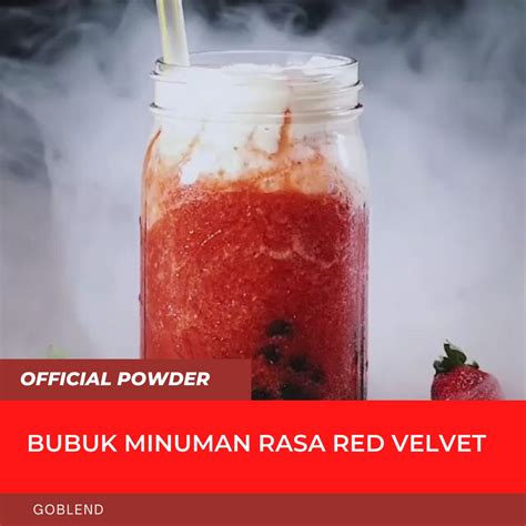 Jual Bubuk Minuman Red Velvet 1 Kg Bubuk Minuman Rasa Red Velve T 1