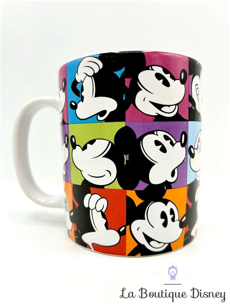 Tasse Mickey Mouse Multicolore Disneyland Paris Mug Disney Visage