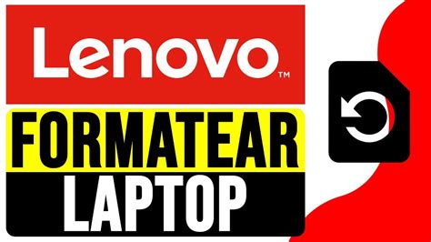 Como FORMATEAR Laptop LENOVO WINDOWS 10 A Estado De Fabrica 2024