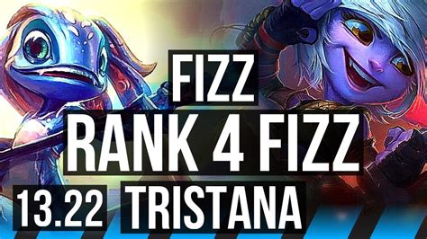 FIZZ Vs TRIST MID Rank 4 Fizz Quadra Legendary 16 3 6 KR