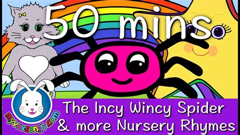 Incy Wincy Spider With Lyrics And More Of The Best Kids Songs And Nursery