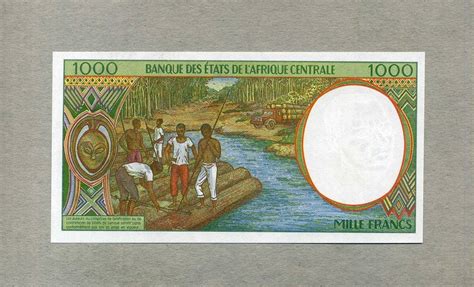 Zentral Afrika Staaten 1 000 Francs 2000 P 202 E G Unc Kassenfrisch