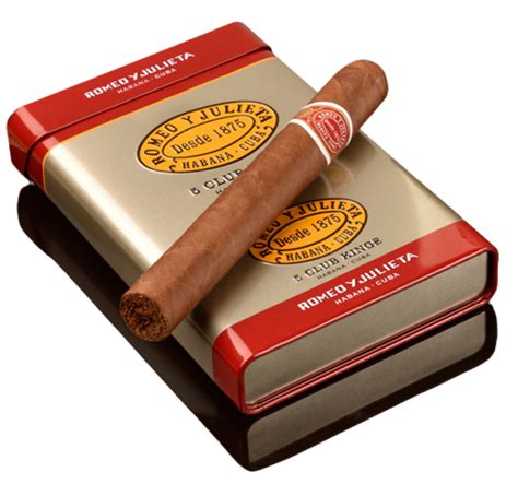 Romeo Y Julieta Club Kings Linea Retro Tins 10 X 5 N 50