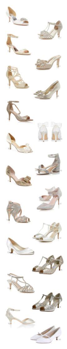 20 Stunning Low And Mid Heel Wedding Shoes Weddingsonline