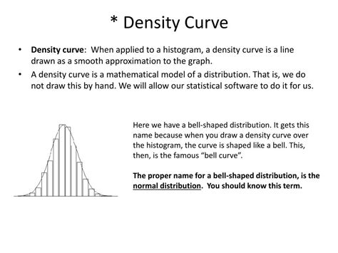 Ppt Density Curves Normal Distribution Area Under The Curve