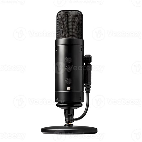 Podcast Mic On Isolated Transparent Background 43615489 Png