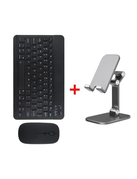 Orotec T Pack Bluetooth Slim Wireless Keyboard And Mouse Combo Folding Phonetablet Desktop