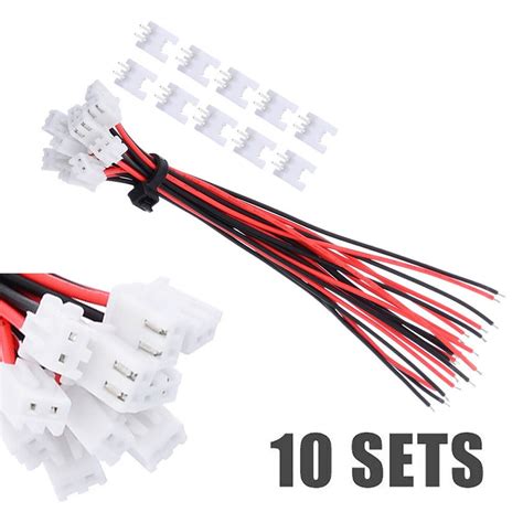 Sets Pin Mini For Jst Xh Mm Awg Connector Plug With Wires