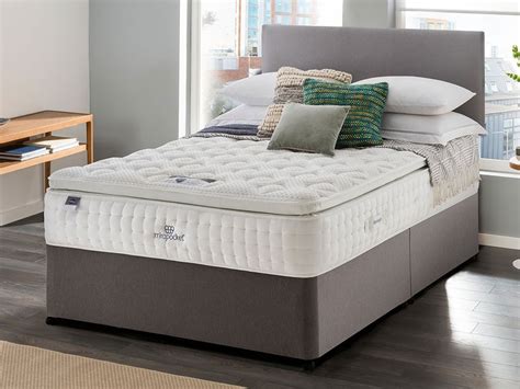 Cheap Ft King Size Silentnight Geltex Pillow Top Mattress From