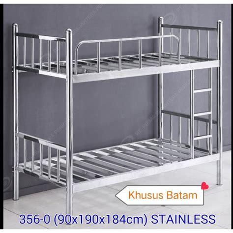 Jual Rangka Ranjang Kasur Single Bahan Stainless Ukuran