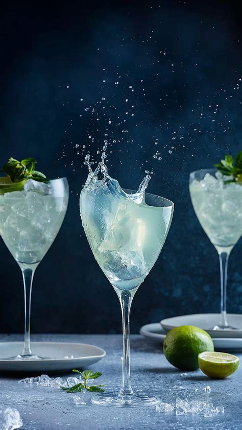 1080p Free Download Mojito Cocktail Cold Cups Drink Ice Lemon Lime Mint Hd Phone