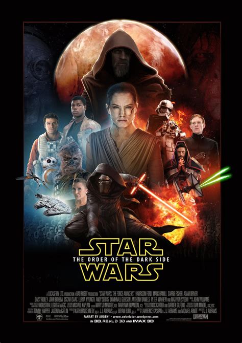 Fanart: Star Wars Episode 8 Movieposter by Uebelator on DeviantArt