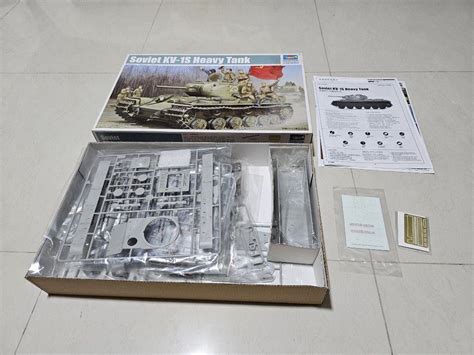 Trumpeter Kv S Heavy Tank Model Kit Hobbies Toys Toys Games