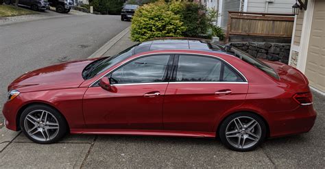 Beautiful Red Mercedes E400 4matic Forums