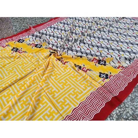 Jual Kain Batik SOLO Bahan Paris Motif Pagi Sore Parang Tembok Bambu